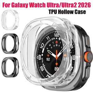 삼성 갤럭시 워치 울트라2 2026용 TPU 투명 케이스, 갤럭시 워치 울트라 47mm 2025 2024용 스크린 보호 필름 보호 커버