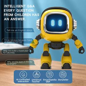 AI 인터랙티브 데스크탑 컴패니언 로봇 음성 제어 스토리텔링 지식 Q&A 스마트 채팅 데스크탑 컴패니언 기기