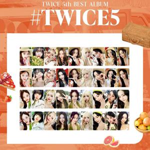 K-스타일 소녀 초상화 로모 카드 수집용 포토카드 앨범 엽서 장식 기념품 선물
