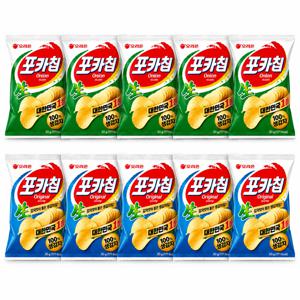 오리온 포카칩 오리지널 30g+어니언 30gx각5개(총10개)