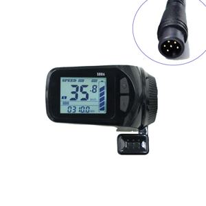 FOCAN 24V/36V/48V/52V/60V S886 6pin Ebike LCD 디스플레이 패널 전기 자전거 전자 스쿠터 용 엄지 스로틀