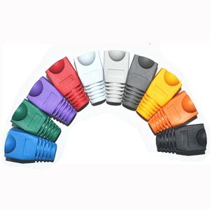 RJ-45 CAT6 CAT5e 어댑터 캡 이더넷 네트워크 케이블 커넥터 플러그 RJ45 캡 Cat 5 CAT6 Lan 보호 슬리브 부츠 커버