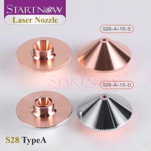 Startnow 레이저 커팅 노즐 Precitec WSX Raytools 용 단일 이중 레이어 CNC 파이버 레이저 헤드 노즐 커팅 용접기