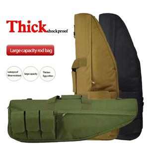 70cm / 98cm / 115cm 전술용 총기 가방, 헤비 듀티 롱건 캐리 케이스, 야외 사냥용 총기 숄더백, CS 총기 홀스터
