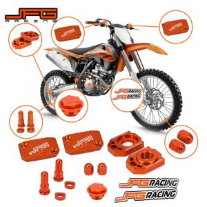 오토바이 CNC 브레이크 클러치 유체 저장소 커버 세트 KTM SX SXF XC XCF XCW XCFW EXC EXCF 125 150 250 300 350 400 450 530