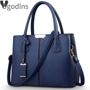 여성 PU 가죽 핸드백 숙녀 대형 토트 백 여성 스퀘어 어깨 가방 Bolsas Femininas Sac 새로운 패션 크로스 바디 가방