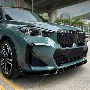 BMW X1 iX1 U11 MP 스타일 ABS 프론트 범퍼 스플리터 립 스포일러 디퓨저 X1 30e 25i 20i 23i ix1 2023-2026 프리-LCI 바디킷