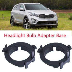 Kia Sorento Sportage Sedona Carnival Optima Magentis Cerato K3 K4 K5 H7 LED 헤드 라이트 전구베이스 어댑터 리테이너 홀더