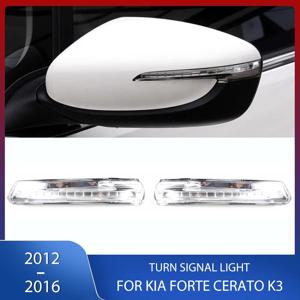 Kia Forte Cerato K3 K3S Ceed JD 2012 2013 2014 2015 2016 87614-A7000 용 LED 사이드 백미러 회전 신호등 램프
