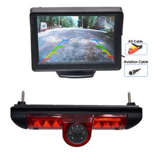파일럿 두카토 시트로엥 점퍼 푸조 박서 2006-2015용 주차 후방 카메라 CCD HD 브레이크 등 4.3인치 모니터