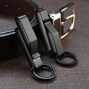 스틸 벨트 후크 Carabiner 자동차 키 체인 벨트 행거 병 후크 후크 캠프 워터 홀더 전술 야외 EDC 도구