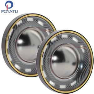 POYATU 40mm 헤드폰 사운드 유닛 스피커 Hifi 사운드 티타늄 드라이버 스피커 구리 링 깊은 저음 사운드 DIY 수리 부품