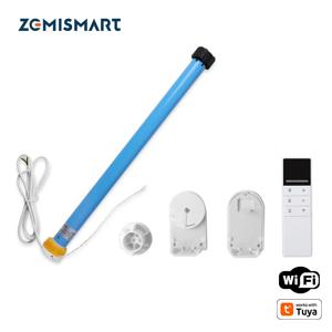 Zemismart WiFi 전동 롤러 블라인드 모터 자동 엔진(37mm 38mm 튜브용) Tuya Alexa Google Home 음성 제어 지원