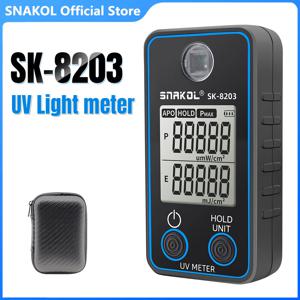 SK8203 디지털 UV 조도계 전문 UV 테스터 자외선 측정기 uvb 측정 휴대용 광도계 Uveometro Detector
