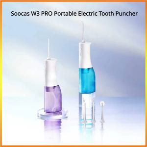 기존 SOOCAS W3 Pro Water Flosser 치아 4 유형 노즐 클리너 구강 세정기 충전식 클리너 물 탱크 제거 가능
