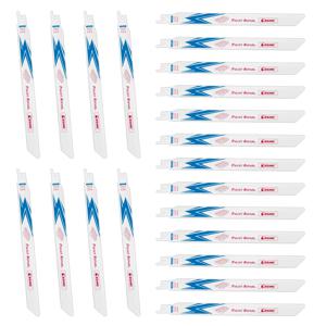 EZARC 20개입 왕복톱날 팔레트 수리용 특수 9인치(225mm) 바이메탈 쏘잘 톱날 세트 (못이 박힌 목재용)