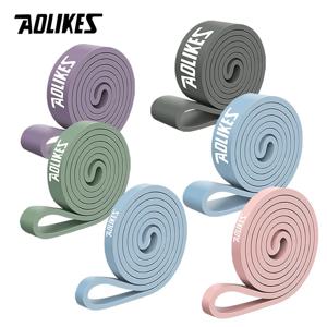 AOLIKES 운동용 저항 밴드, 운동 밴드, 풀업 보조 밴드, 길고 무거운 스트레치 밴드, 1 개