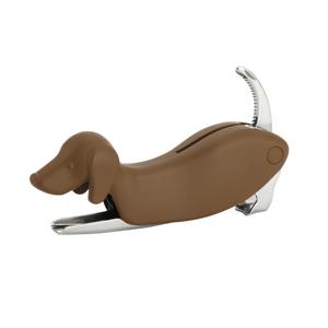 강아지 모양 와인 병따개 코르크스크류, 포일 커터, 맥주 오프너, 서버, 웨이터, 바텐더 및 홈 바 사용을 위한 수동 와인 키