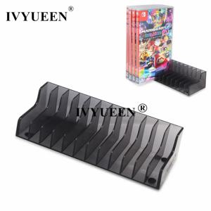 IVYUEEN 1 PCS Nintendo Switch OLED 콘솔 게임 카드 상자 NintendoSwitch Lite 디스크 카드 홀더 스탠드 용 스토리지 스탠드 홀더