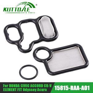 15815-RAA-A01 VTEC 솔레노이드 스풀 필터 밸브 가스켓 15845-RAA-A01 91319-RAA-A01 Honda Civic CR-V Accord Element Fit Acura
