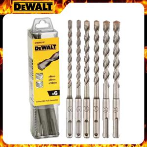 DEWALT DT60302 SDS Plus 드릴 6개 세트 6MM 8MM 10MM 전기 해머 비트 미끄럼 방지 트위스트 드릴 도구 액세서리