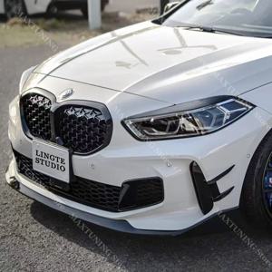 BMW F40 118i 120d 128ti M135i 2019-2023 전조등 눈썹 눈꺼풀 범퍼 에어 벤트 커버 사이드 스플리터 스티커 트림