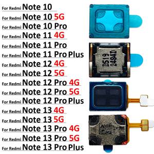 Xiaomi Redmi Note 10 10s 11 11s 12 12s 13 Pro Plus 4G 5G 전면 상단 이어폰 이어폰 이어 스피커 사운드 수신기의 새로운 기능