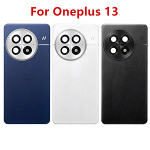 Oneplus13 하우징 Oneplus 13 One Plus 배터리 뒷면 커버 수리 교체 도어 폰 후면 케이스 + 카메라 렌즈