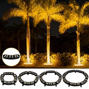 5Pcs LED 트리 허깅 램프 85-265V 야외 크리스마스 트리 홀딩 조명 램프 방수 IP65 정원 공원 안뜰 장식 램프