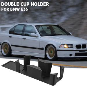 1/2PCS BMW E36 센터 콘솔 컵 홀더에 대 한 더블 컵 홀더 3D 인쇄 자동차 인테리어 액세서리 컵 홀더
