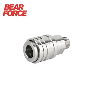 BEAR FORCE 압력 와셔 어댑터, 고압 스프레이 건용 스테인레스 스틸 1/4