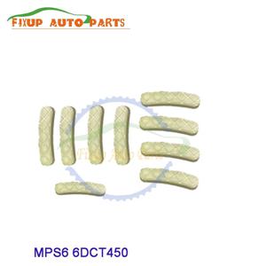 9PCS/세트 MPS6 6DCT450 자동 변속기 클러치 플라스틱 스러스트 와셔 키트 기어박스 버퍼 블록 볼보 랜드로버 포드용