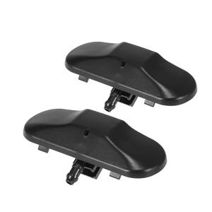 2개 2KD955985 바람막이 세차기 물 분사 와이퍼 노즐 (보라 파사트 B6 B7 제타 골프 5 MK5 6 투란 티구안 사기타르 예티 용)