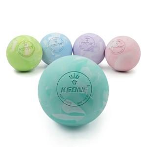 1PCS 6.3cm 마사지 공 근막 공 라크로스 공 요가 근육 이완 통증 완화 휴대용 물리 치료 공 스포츠 공