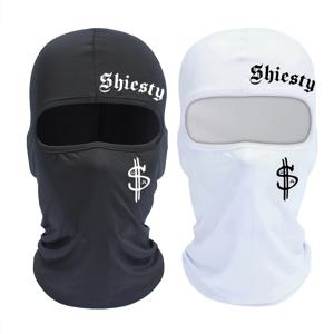 1pc/2pcs Shiesty 및 달러 기호 Baraklafa 스키 마스크 - 방풍 방진 넥 커버, 야외 스포츠에 적합