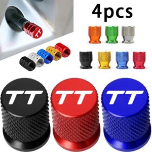 4PCS 다채로운 자동차 액세서리 자동차 타이어 밸브 캡 아우디 TT TTRS 8j 8n 8s mk1 2 3 S 라인