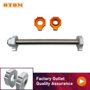 OTOM 2014-2024 오토바이 리어 액슬 (액슬 블록 너트 휠 허브 샤프트 포함) KTM SX SXS 프리라이드 250R 허스크바나 TC 가스가스 MC 85 용