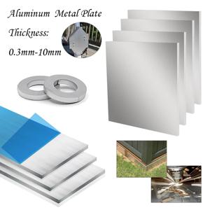 1/5pcs 알루미늄 플레이트 두께 0.3-10mm 효과 보호 알루미늄 플레이트 금속 플레이트 전기 절단 프레임 금속 플레이트