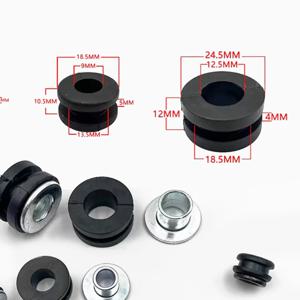 5 세트 압력 완화 쿠션 오토바이 고무 그로밋 볼트 키트 DIY 액세서리 원형 충격 흡수 패드