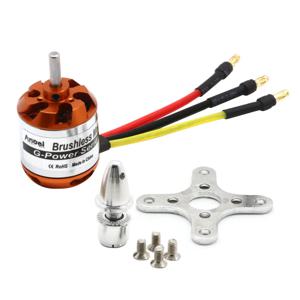 RC 모터 D2836 750KV 1500KV 880KV 1120KV 2-4S 브러시리스 아웃러너 모터 (RC 비행기 헬리콥터 모델용)
