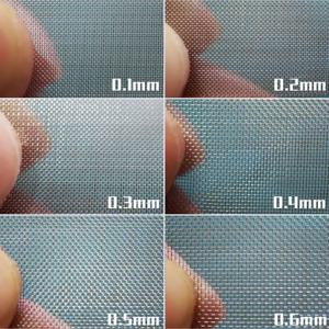 2개 미니어처 메탈 메쉬 홀 0.1MM-0.5MM 펜스 모델 DIY 모델링 풍경/건담 키트/자동차/철도/건축 키트/장식용
