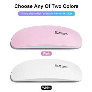 접이식 네일 램프 6W UV LED 램프 네일 기계용 6 UV LED 젤 네일 폴리시 건조기 램프 매니큐어 도구 전문 장비