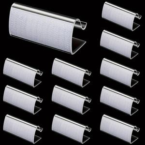 10PCS 투명 테이블 스커트 클립, 식탁보 클립, 실내 및 실외 활동, 결혼식, 회의, 파티, 피크닉에 적합