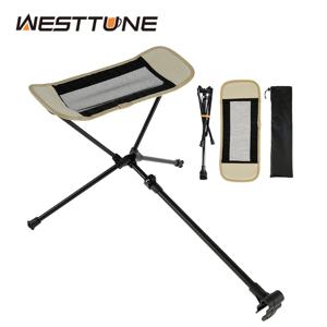 WESTTUNE 휴대용 캠핑 의자 발 받침대 접이식 부착형 다리 받침대 리클라이너 야외용 접이식 액세서리