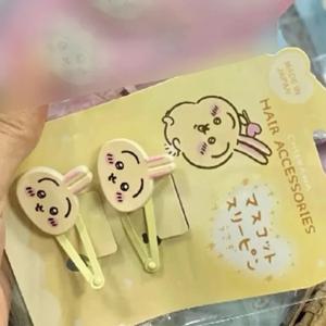 새로운 4개 세트 키이카와 헤어핀, 서라운드, 우사키 작은 8자형 앞머리핀, 귀여운 소녀 하트 만화 캐릭터 사이드핀