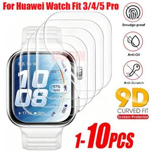 화웨이 워치 핏 5 프로용 하이드로겔 필름 화면 보호기 HD 필름 커버 화웨이 핏5 핏5프로 핏4 핏4프로 핏3 액세서리