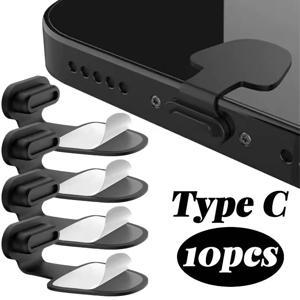 USB C 분실 방지 먼지 마개 타입 C 충전 포트 커버 (아이폰 16, 15 Pro Max, 16Plus, 15plus, 샤오미, 삼성용) 스토퍼 캡 먼지 마개