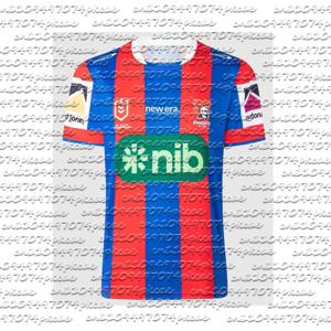 2026 여름 뉴 뉴캐슬 나이츠 NRL 홈 저지 패밀리 매칭 Y2K 티셔츠 데일리 및 트레이닝복으로 적합