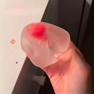 딸기 모찌 슬로우 리바운드 스퀴즈 토이 스트레스 해소, 화난 분노를 풀어주는 스트레스 해소 장난감 (친구들을 위한)