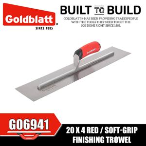 골드블랫 G06941 G06942 G06943 G06944 G06113 소프트 그립 마감용 흙손 건축 도구 퍼티 나이프
